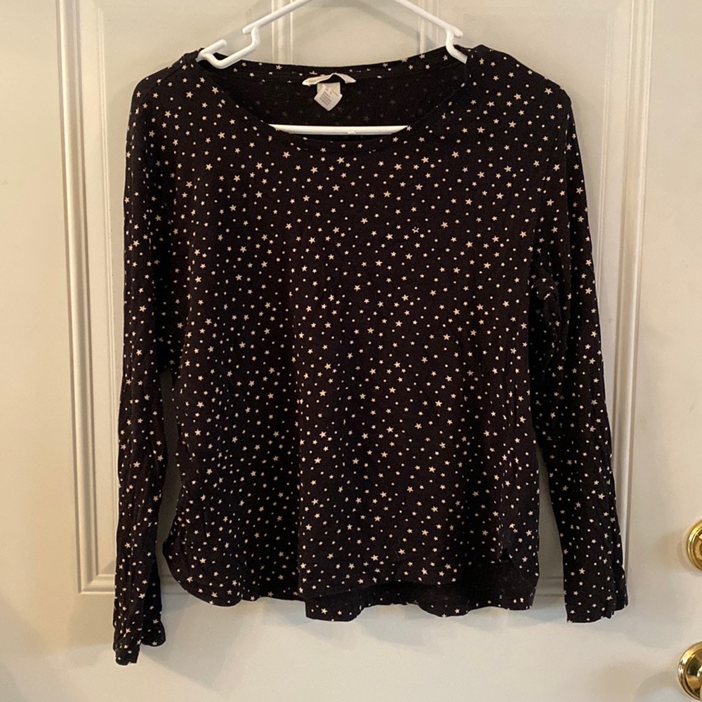 Starry long sleeved shirt